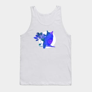 Dream Spirit Owl tie-dye Tank Top